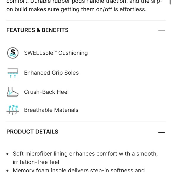 Reef Swellsole Pacific Black Washed Canvas Slip On Loafers size 9 $90 - Picture 3 of 14